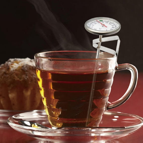 Masteelf Stainless Steel Food Thermometer Portable Accurate Digital Cooking Temperature Gauge for Home Kitchen Use