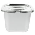 Masteelf Stainless Steel Ice Cream Container Freezer Food Storage