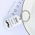thumbnail image 1 of Masteelf  Stainless Steel Keychain Attractive Father's Day Decoration, 1 of 7