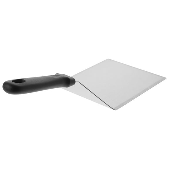 Masteelf Stainless Steel Pancake Flipper for Home Use Silver Practical Cooking Tool with Precision Finish 7.87 Inches