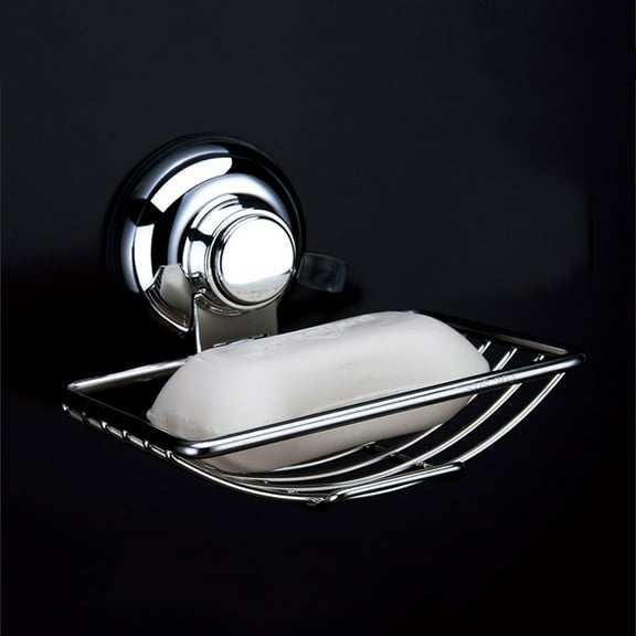 Masteelf Stainless Steel Soap Dish Holder with Practical Rack for Bath and Shower Organization