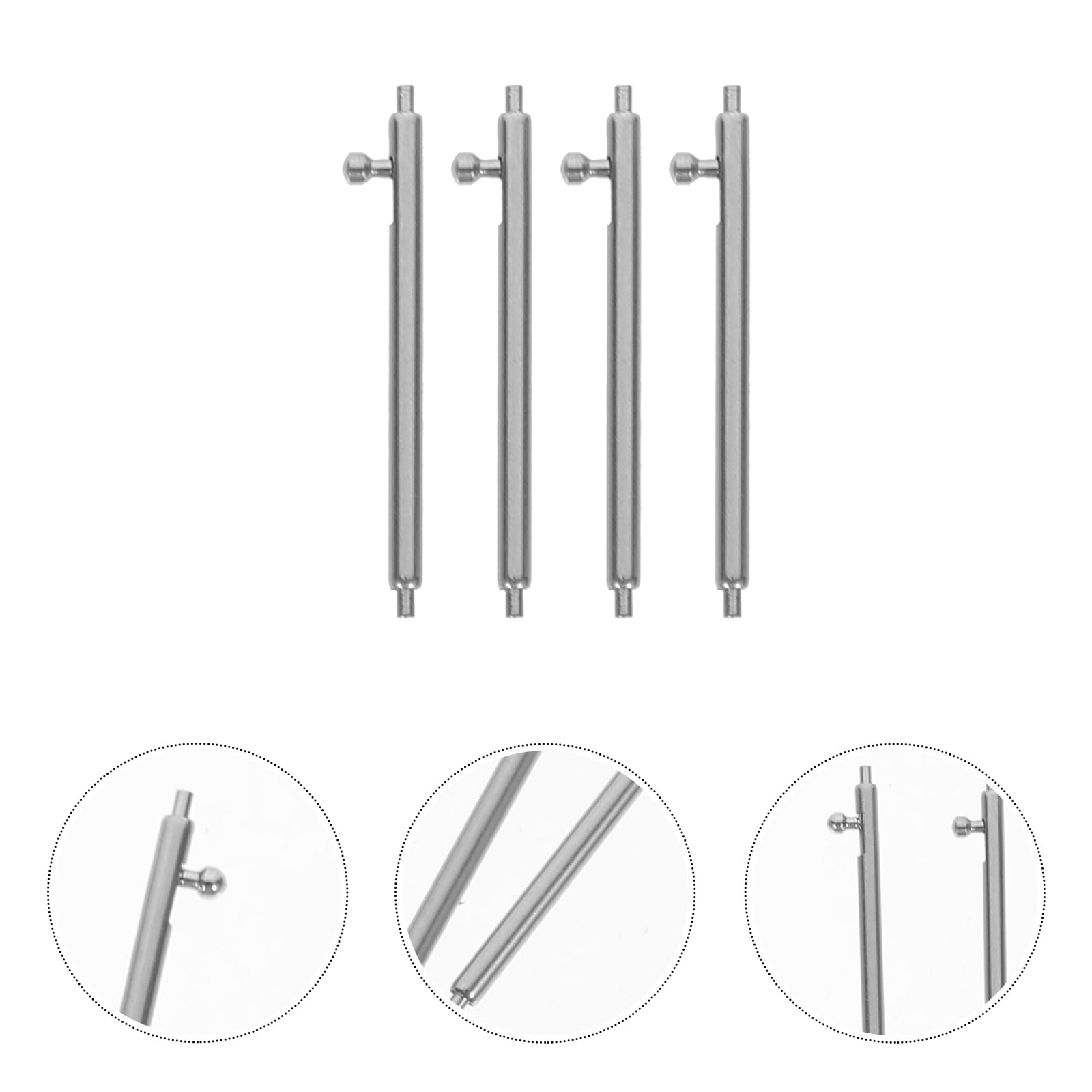 Masteelf Stainless Steel Watch Band Pins for Easy Spring Bar Removal ...