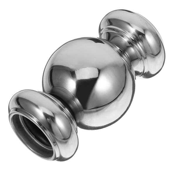 Masteelf Staircase Handrail Ball Fence Post Cover Handrail Connector Fence Post Ball Handrail Accessory Sturdy Hand Railing Ball Newel Post Connector Column Connector