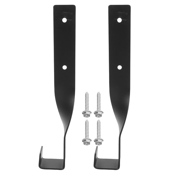 Masteelf Stand Garden Power Tool Hanger Wall-mounted Chainsaw Hooks Hangers Black