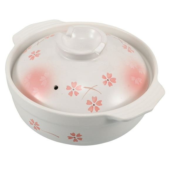 Masteelf Stew Pot Clay Covered Stockpot 23.00X19.50X11.80CM