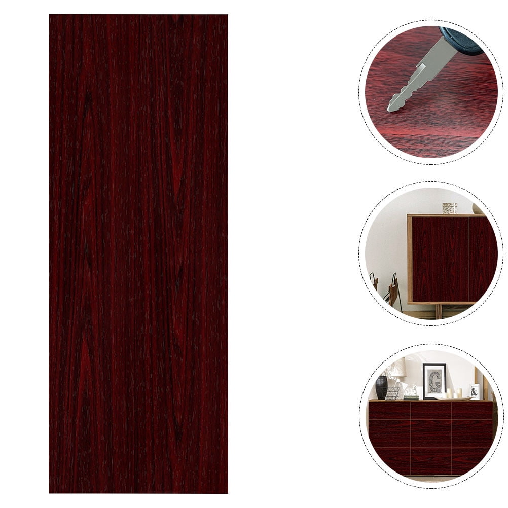 Masteelf  Stick Floor Tiles Textured Linoleum Decorative Sticker Peel and Planks