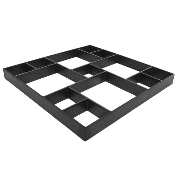 SWETRACE multi-purpose concrete hollow brick mold Pavement Mold Black Lawn Decor 1Set