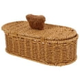 thumbnail image 1 of Masteelf Storage Bins with Lids Storage Box 28.00X14.50X9.00CM Light Brown, 1 of 8