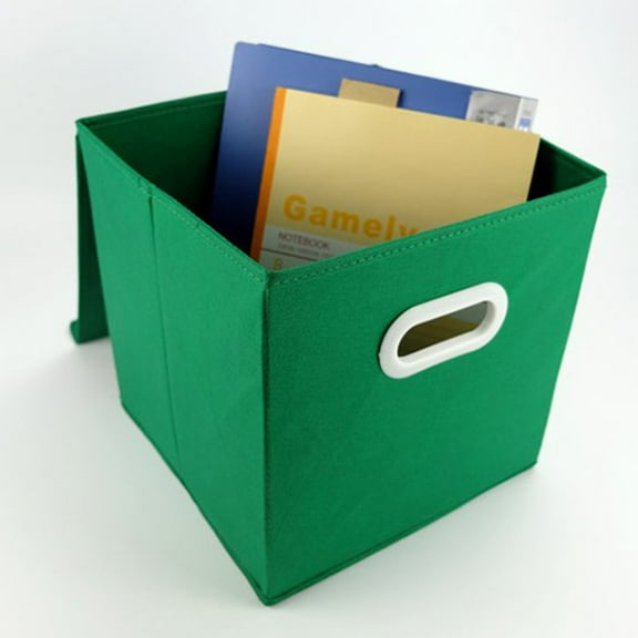 Masteelf Storage Box Damp-proof Storage Bin 28.00X28.00X28.00CM Green