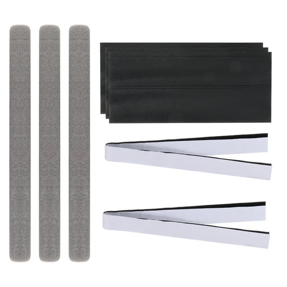 Masteelf Strip Door Seal Seals Door Bottom Door Sill Door Air Seal 94.5x9cm Black