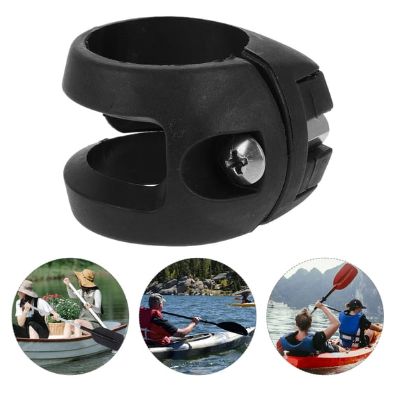 Masteelf Sturdy Paddle Clamp for Canoes Adjustable Paddle Shaft Lock Catch Paddle Clip SUP Paddle Lock Buckle Quick Release Surf Paddle Lock Catch
