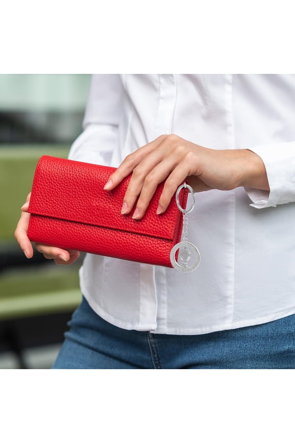 Stylish Metal Keychain with Construction and Silver Finish for Keys 2Pcs