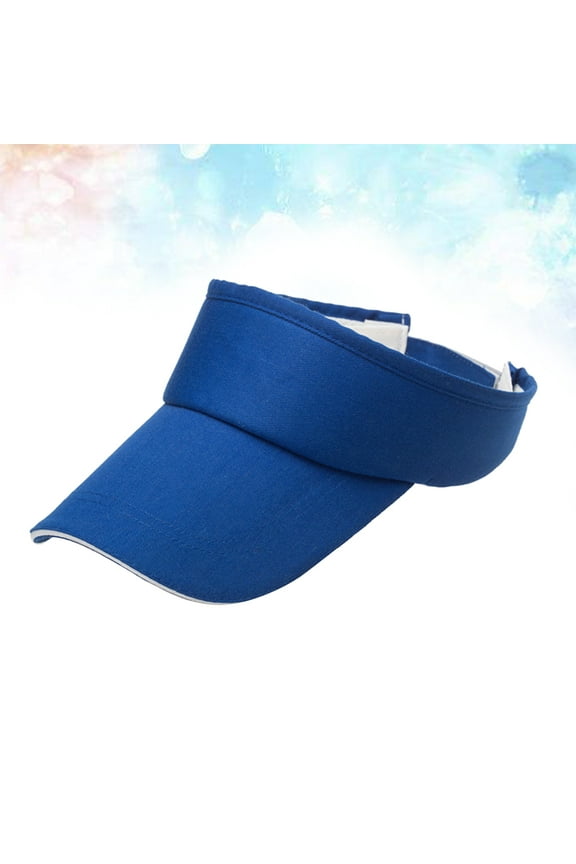 Sun Screen Hat with Ponytail Hole Adjustable Strap Protective