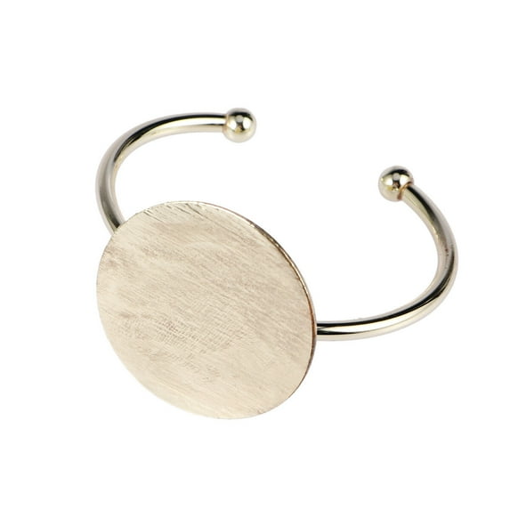 Masteelf Supplies Natural Stone Bracelets Stones Cuff Bangle Miss Woman