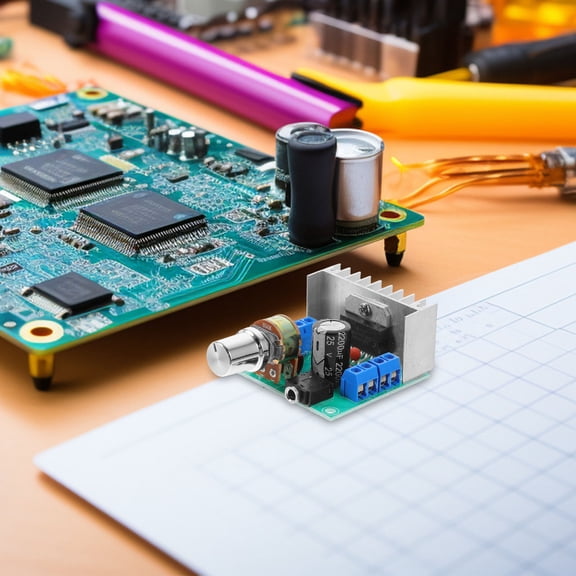 Masteelf TDA7297 Digital Audio Power Amplifier Module Dual Stereo Amp Board DIY Sound