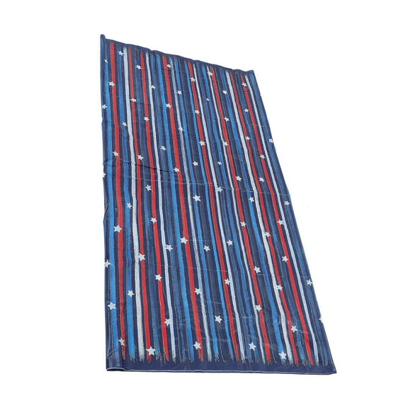 LOLIPPYY Patriotic Tablecloth Pe Material Decorative Cover for 4Th of July