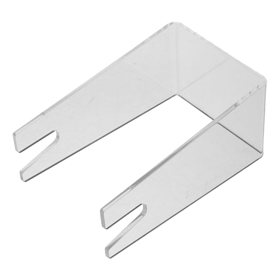 Masteelf Table Tennis Bat Base Table Tennis Paddle Stand Acrylic Racket Stand Desktop Displaying Stand