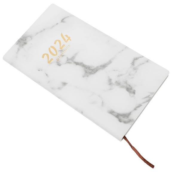 IDEANATEGRATE Planner Time Management White 1Pcs 7.0x3.7x0.2in