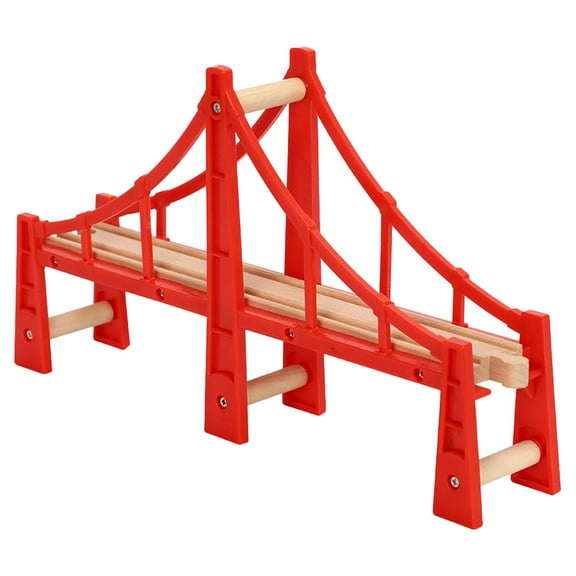 Masteelf The Train Toys Train Track Toys Toddler 34.20X19.00X6.40CM Red