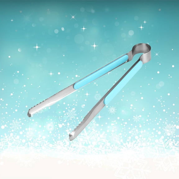 Masteelf Heavy Duty Stainless Steel Barbecue Clips for Hibachi Grill, Thickened BBQ Food Tongs for Outdoor Cooking