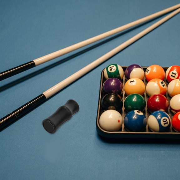 Masteelf Thread Plastic Pool Cue Joint Protector Anti-Slip Billiard Cue Tip Cover Snooker Cue End Cap Billiard Cue Tail Cover For Home And Club Use