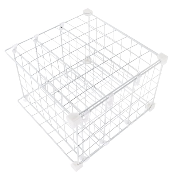 Masteelf Tiered Kitchen Cabinet Organizer Fridge Shelf Counter Storage Rack Metal Wire Organization For Freezer Plate Bowl Leftovers Dishes Kitchen Spice Bathroom Pantry