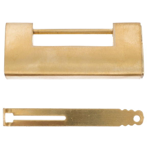 Masteelf Miniature Horizontal Bolt Padlock with Key, Unique Creative Design and Craftsmanship