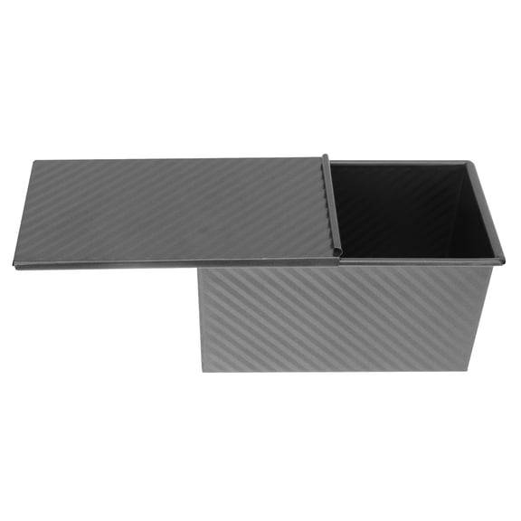 Masteelf  Toast Making Mold Kitchen Baking Supply Roasting Cake Tins Black