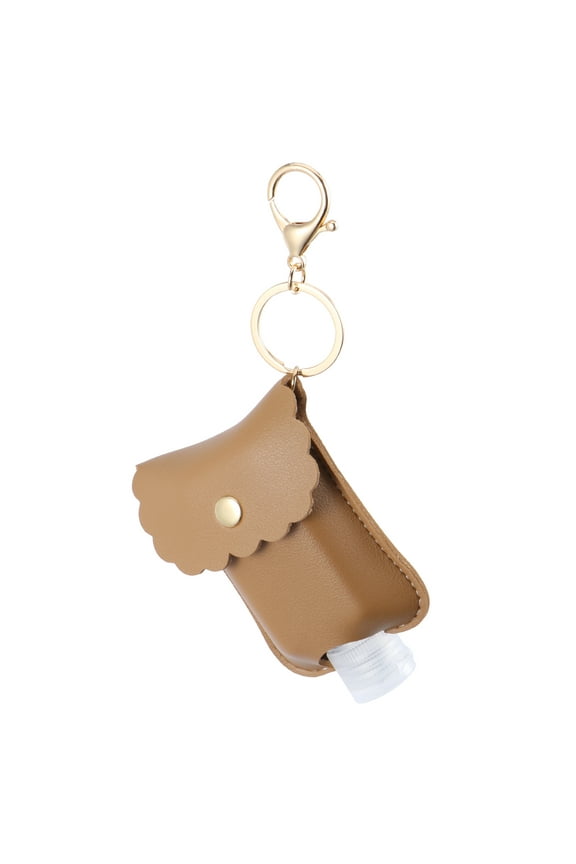 Toiletry Bottles Approved Disinfectant Fluid Cover Keychain Container Travel