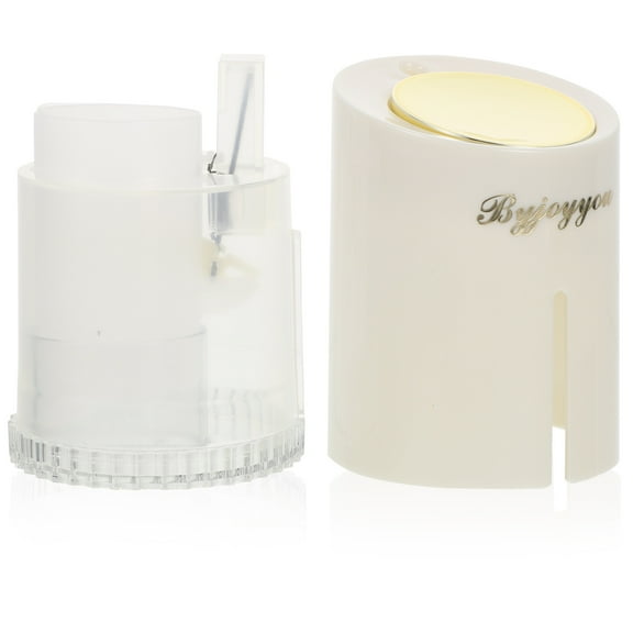 Masteelf Portable Toothpick Holder with Retractable Design, Multifunctional Travel Toothpicks Case in White