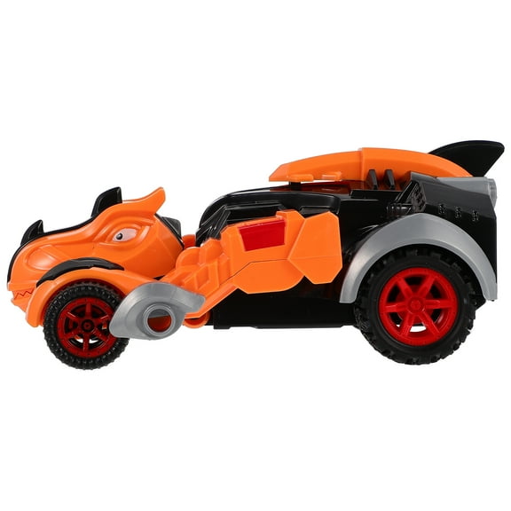 Masteelf Orange Transforming Car for Kids Made of Plastic Lightweight and Piece