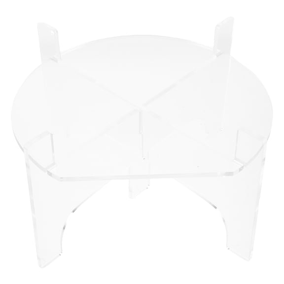 Masteelf Transparent Acrylic Drink Dispenser Stand for Juice and Beverages Serving Holder for Parties, Home, and Catering Events