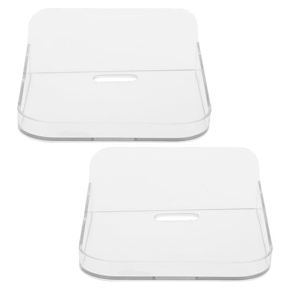Masteelf Clear Acrylic Floating Wall Shelves for Camera Storage, Easy No-Drill Installation, and Stylish Display