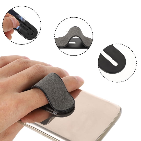 Masteelf Transparent Flexible Ring Holder -theft Grip