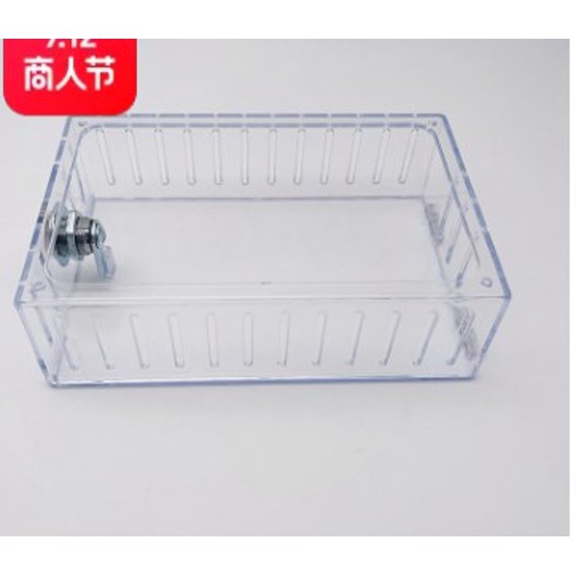 Masteelf Transparent Locking Thermostat Cover with Key for Wall Mounted