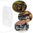 thumbnail image 1 of Masteelf Transparent Motorcycle Rain Cover for Outdoor Use PE Material Bike Protector Disposable Fits Various Sizes, 1 of 7