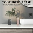 thumbnail image 1 of Masteelf Portable Travel Toothbrush Case with Covers, Plastic Toothbrush Holder Box for Bathroom and Traveling Use, 1 of 8