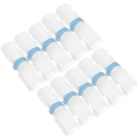 KALLORY 10Pcs Clothes Folding Board Plastic Organizer Lightweight Tool for Neat Home Drawers