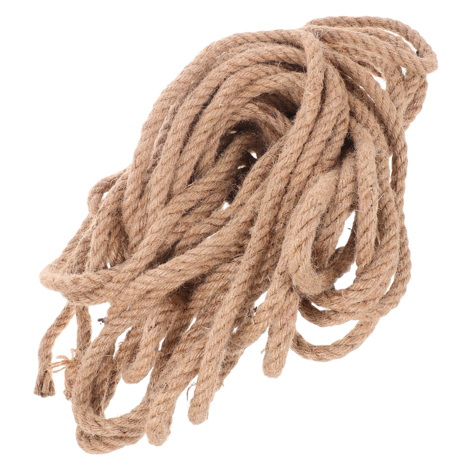 Masteelf Twisted Rope Jute Twine for Truck Cargo 20m Thick Heavy Duty ...