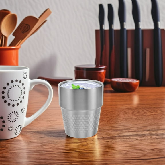 Masteelf Unbreakable Stainless Steel Drinking Cup For Kids And Adults Coffee Mug Stainless Tumbler Reusable Coffee Cup Coffee Travel Cup