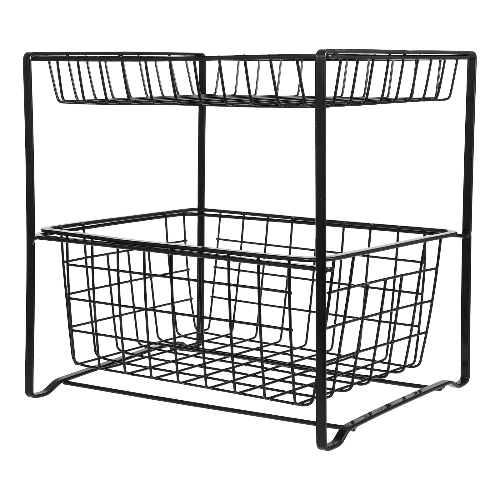 Masteelf Under Sink Organizer Bathroom Cabinet Organizer Storage Organizer for Cleaning Supplies Under Sink Storage Organizer for Kitchen
