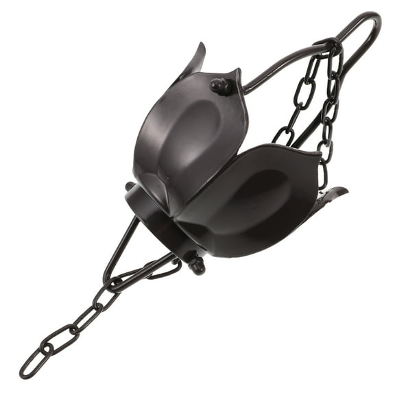 Masteelf Unique Lotus Water Catcher For Downspouts Easy To Install Porch Rain Guide Chain Courtyard Garden Rain Chain Decor Metal Rain Chain For Gutters