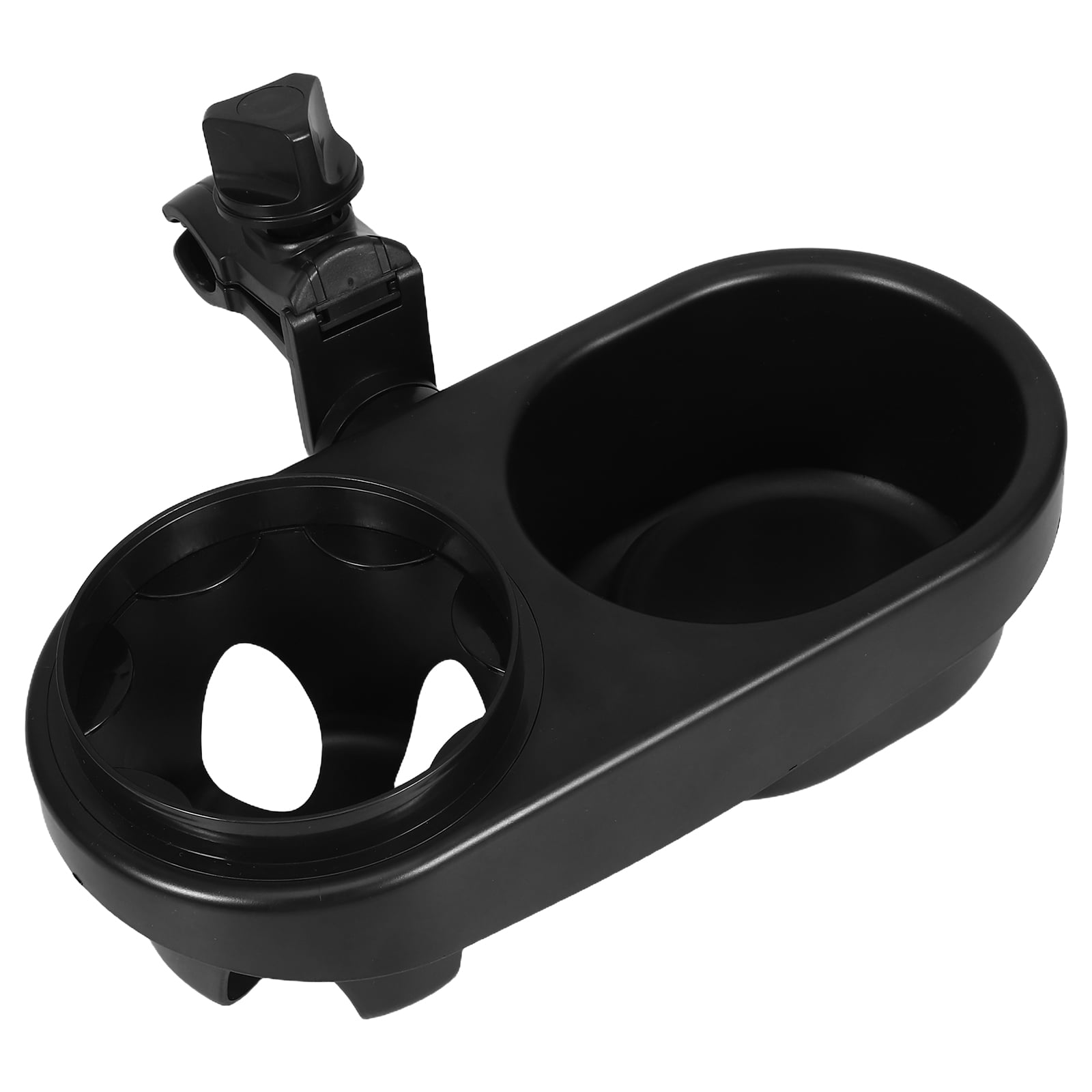 Universal Stroller Snack Tray - Beige Cloud Design With Cup Holder & Snack Bowl, Easy Clip-On For Any Stroller