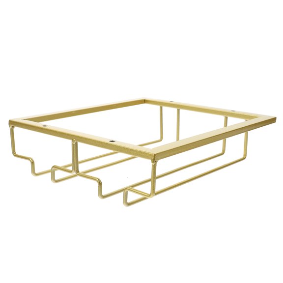 LOLIPPYY Wine Glass Rack Golden 1Set 8.9x7.9x2.4in