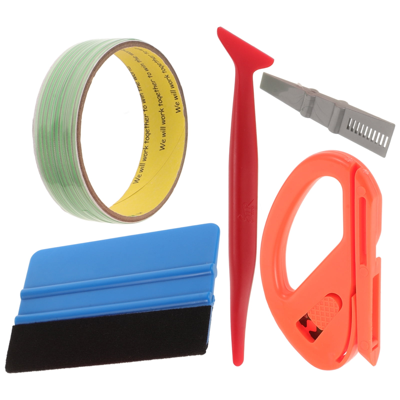 Buy Standard Car Wrap Vinyl Tools Kit Squeegee Blade Pry Tool Glove Magnet Tool Bag TK10 Online In India