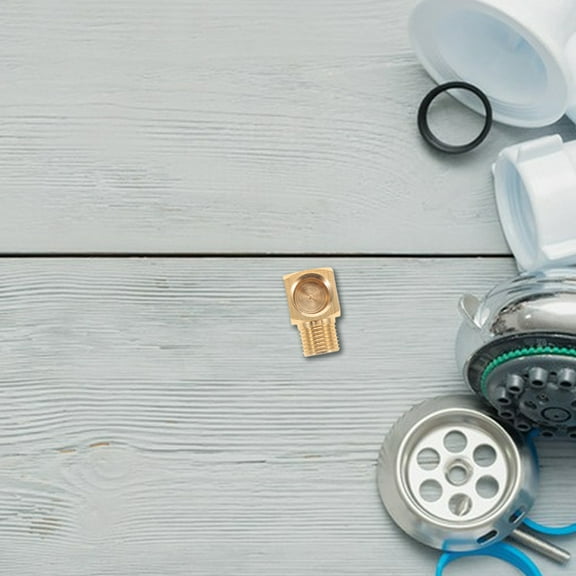 Masteelf Versatile Brass Elbow Fitting 90-Degree Pipe Connector For Gas And Hydraulic Pipelines 90 Degree Barstock Street Elbow Brass Pipe Fitting