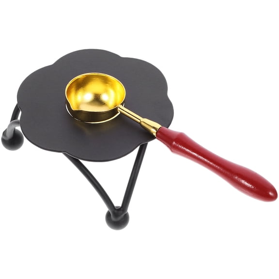 Masteelf  Versatile Melting Supply Household Wax Furnace Spoon Beeswax Melter