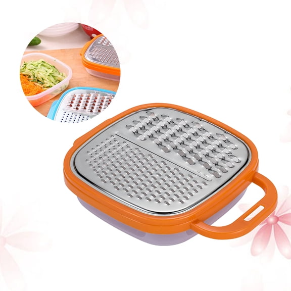 Masteelf Versatile Vegetable Slicer Kitchen Tool in Stainless Steel with Comfortable Grip for Easy Grating 7 Inch
