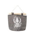 thumbnail image 1 of Masteelf Vintage Cotton Linen Wall Hanging Storage Bag for Closet Makeup Organizer with Wheat Pattern, Home Decor Sundries Holder, 1 of 8
