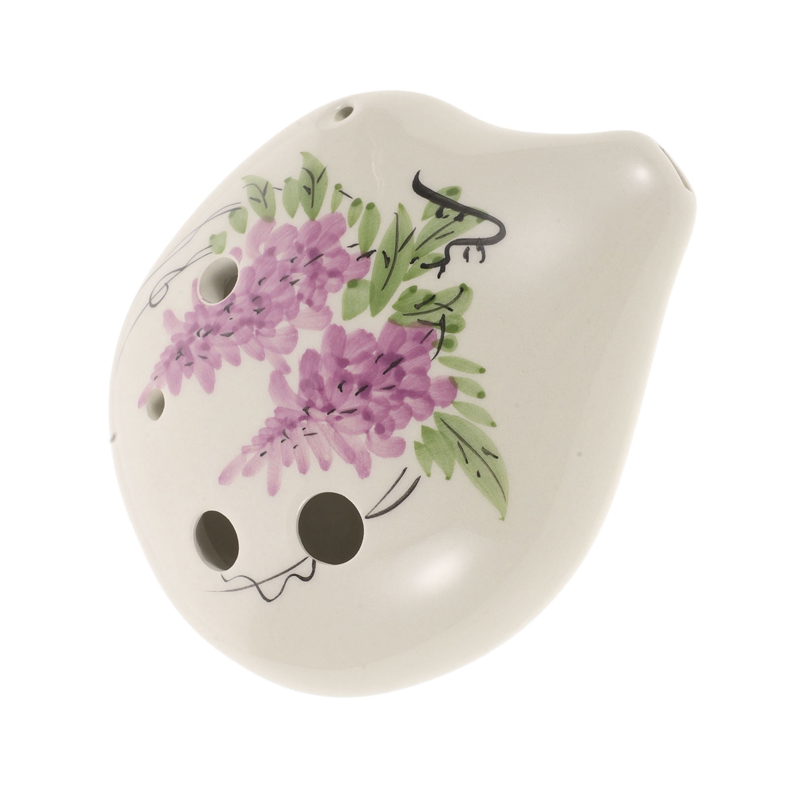 Masteelf Vintage Small Ceramic Ocarina 6-Hole Alto F Key Ceramic Ocarina Chinese Style Vintage Ceramic Ocarina Ocarina Musical Instrument Toy For Kids